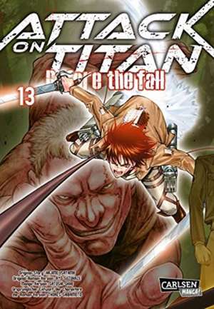 Attack on Titan - Before the Fall 13 de Hajime Isayama