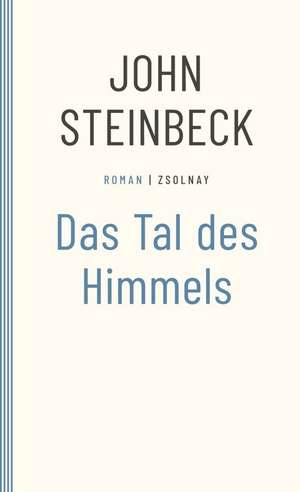 Das Tal des Himmels de John Steinbeck