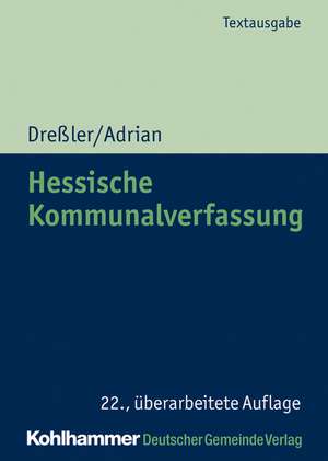 Hessische Kommunalverfassung de Ulrich Dreßler