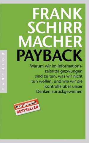 Payback de Frank Schirrmacher