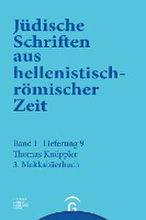 3. Makkabäerbuch de Thomas Knöppler