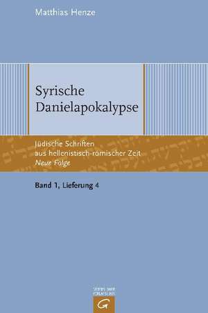 Syrische Danielapokalypse de Matthias Henze