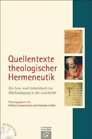 Studienbuch Hermeneutik de Ruben Zimmermann