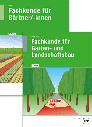 Paketangebot Fachkunde für Gärtner + Fachkunde für Garten- und Landschaftsbau de Holger Seipel