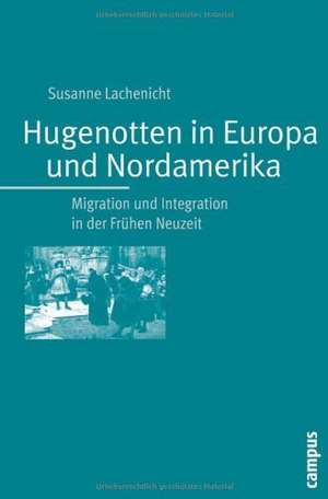 Hugenotten in Europa und Nordamerika de Susanne Lachenicht