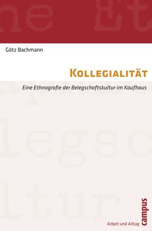 Kollegialität de Götz Bachmann