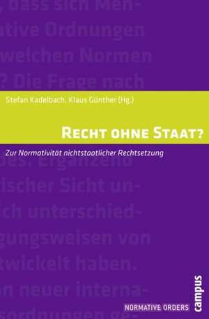 Recht ohne Staat? de Klaus Günther