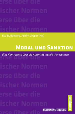 Moral und Sanktion de Eva Buddeberg