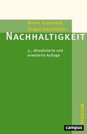 Nachhaltigkeit de Armin Grunwald