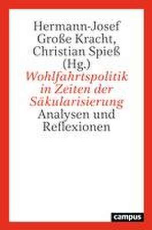 Wohlfahrtspolitik in Zeiten der Säkularisierung de Hermann-Josef Große Kracht