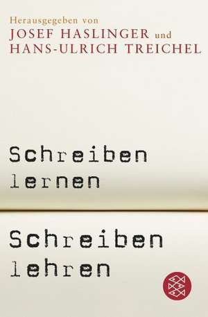 Schreiben lernen - Schreiben lehren de Hans-Ulrich Treichel