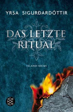 Das letzte Ritual de Yrsa Sigurdardottir