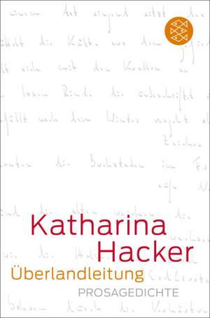 Überlandleitung de Katharina Hacker