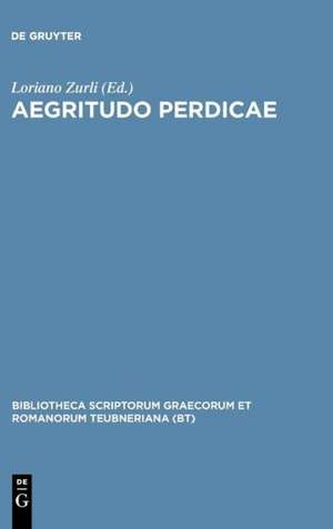 Aegritudo Perdicae de L. Zurli