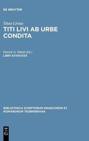 Ab Urbe Condita, Libri XXVIII-XXX de Titus Livius