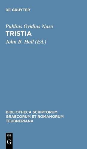 Tristia de P. Ovidius Naso