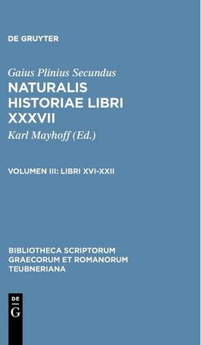 Libri XVI-XXII de Gaius Plinius Secundus