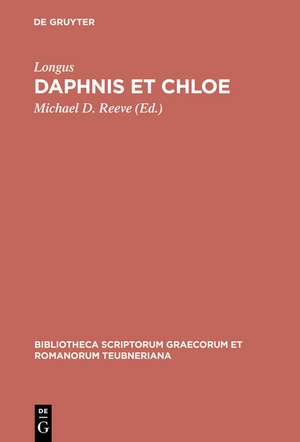 Daphnis et Chloe de Longus