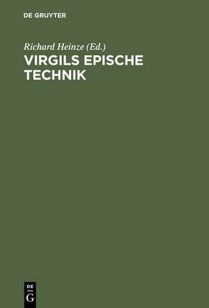 Virgils epische Technik de Richard Heinze