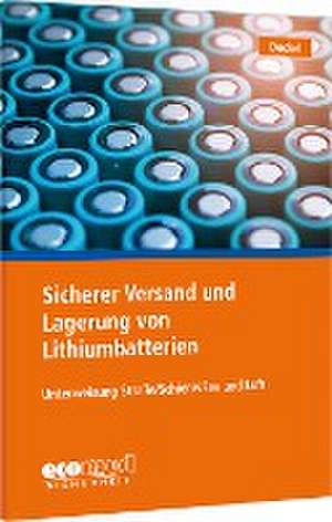 Sicherer Versand und Lagerung von Lithiumbatterien de Nicole Dechel