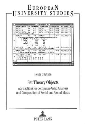 Set Theory Objects