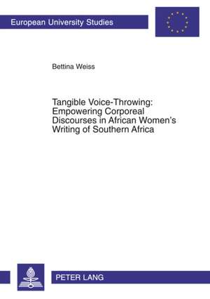 Tangible Voice-Throwing de Bettina Weiss