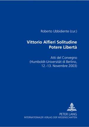 Vittorio Alfieri de Roberto Ubbidiente