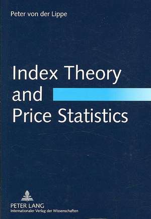 Index Theory and Price Statistics de Peter von der Lippe