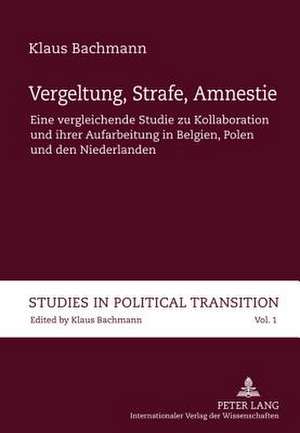 Vergeltung, Strafe, Amnestie de Klaus Bachmann