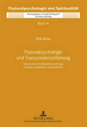 Pastoralpsychologie Und Transzendenzerfahrung