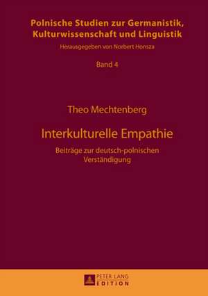 Interkulturelle Empathie de Theo Mechtenberg