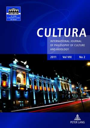 Cultura, Vol. 8, No. 2 (2011)