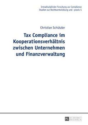 Tax Compliance Im Kooperationsverhaeltnis Zwischen Unternehmen Und Finanzverwaltung: Ideology Critique in American Literature and Film During the Seventies de Christian Schützler