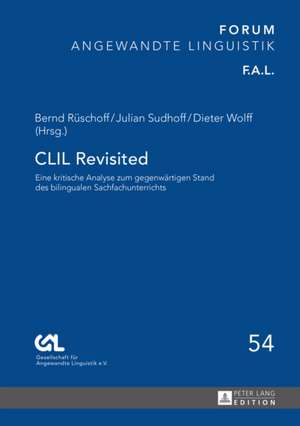 CLIL Revisited de Bernd Rüschoff