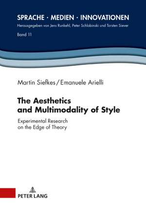 The Aesthetics and Multimodality of Style de Emanuele Arielli