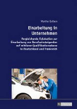 Einarbeitung in Unternehmen de Marthe Geiben