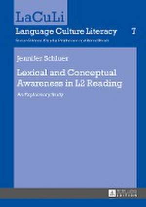 Lexical and Conceptual Awareness in L2 Reading de Jennifer Schluer