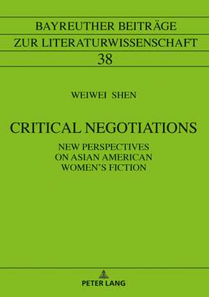 Critical Negotiations de Weiwei Shen