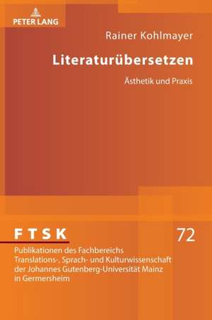 Literaturuebersetzen de Rainer Kohlmayer