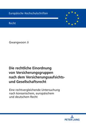 DIE RECHTLICHE EINORDNUNG VON VERSICHEP de Gwangwoon Ji