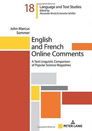 English and French Online Comments de John Marcus Sommer