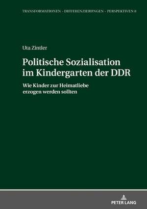 POLITISCHE SOZIALISATION IM KINDERGARTH de Uta Zintler