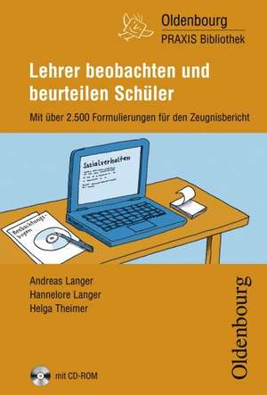 Lehrer beobachten und beurteilen Schüler de Andreas Langer