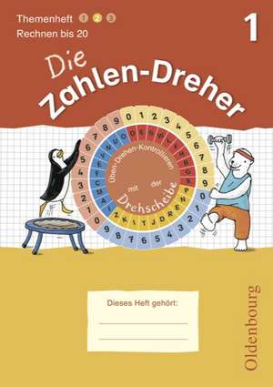 Die Zahlen-Dreher 1. Rechnen bis 20 de Jörg Krampe