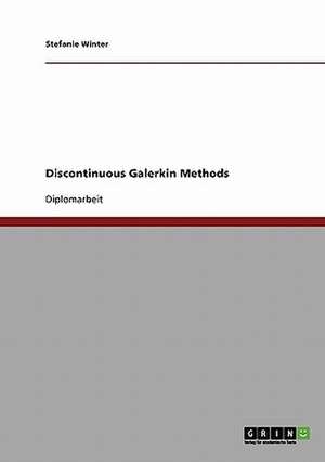 Discontinuous Galerkin Methods de Stefanie Winter