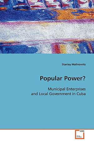 Popular Power? de Stanley Malinowitz