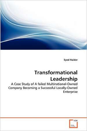 Transformational Leadership de Haider Syed