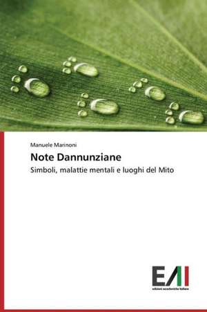 Note Dannunziane de Manuele Marinoni