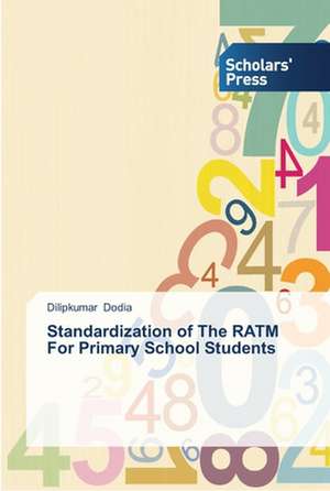 Standardization of The RATM For Primary School Students de Dilipkumar Dodia