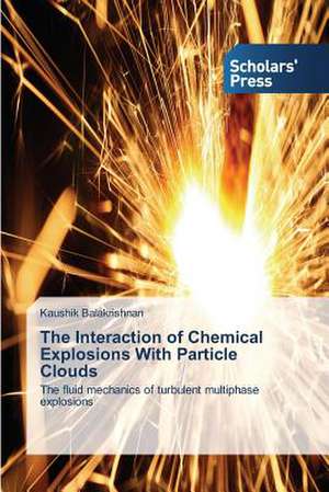 The Interaction of Chemical Explosions with Particle Clouds: A Performance Guide de Kaushik Balakrishnan